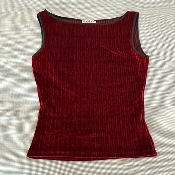 4 red and black Bebe and Rampage tops!! Very cute! Sizes XS, P, S - Picture 7 of 16